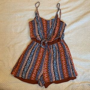 Multicolored Romper